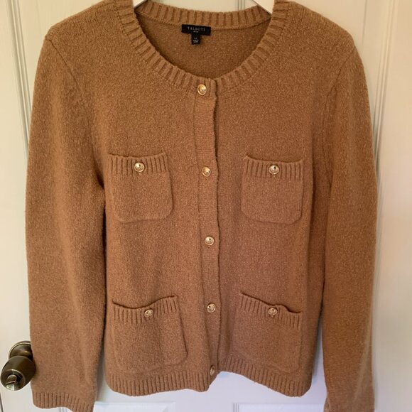 Talbots Cardigan Sweater Brown - Picture 1 of 3